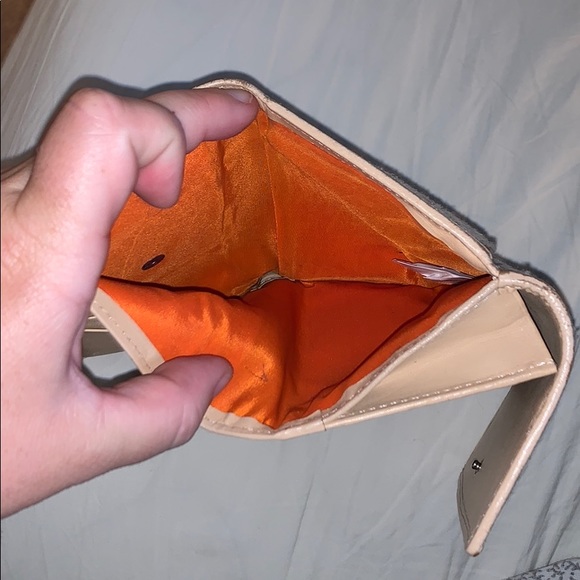 Beige canvas Coach trifold wallet - Picture 5 of 5